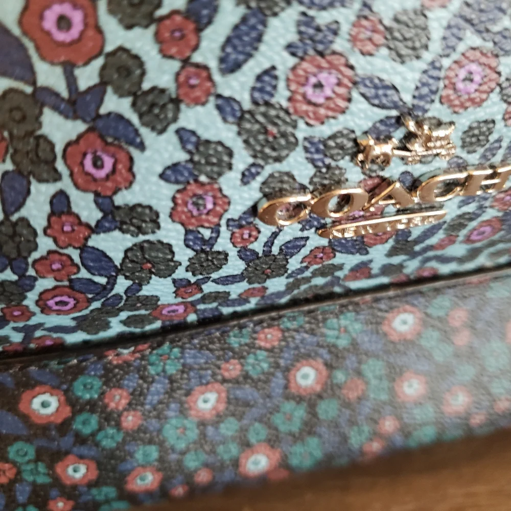 COACH SIERRA SATCHEL FLORAL PRINT HANDBAG Ranch F59447
